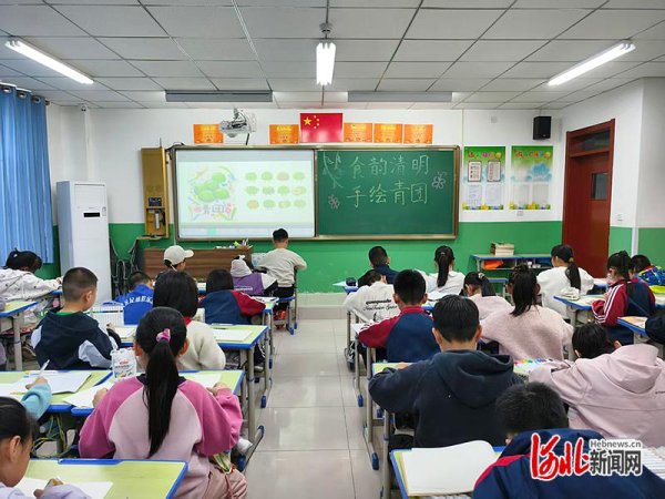 正定县开元小学开展清明节主题系列教育活动